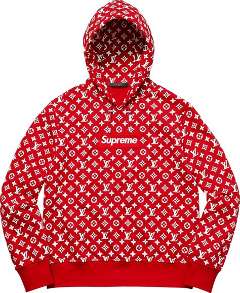 supreme x louis vuitton monogram hoodie|authentic louis vuitton supreme hoodie.